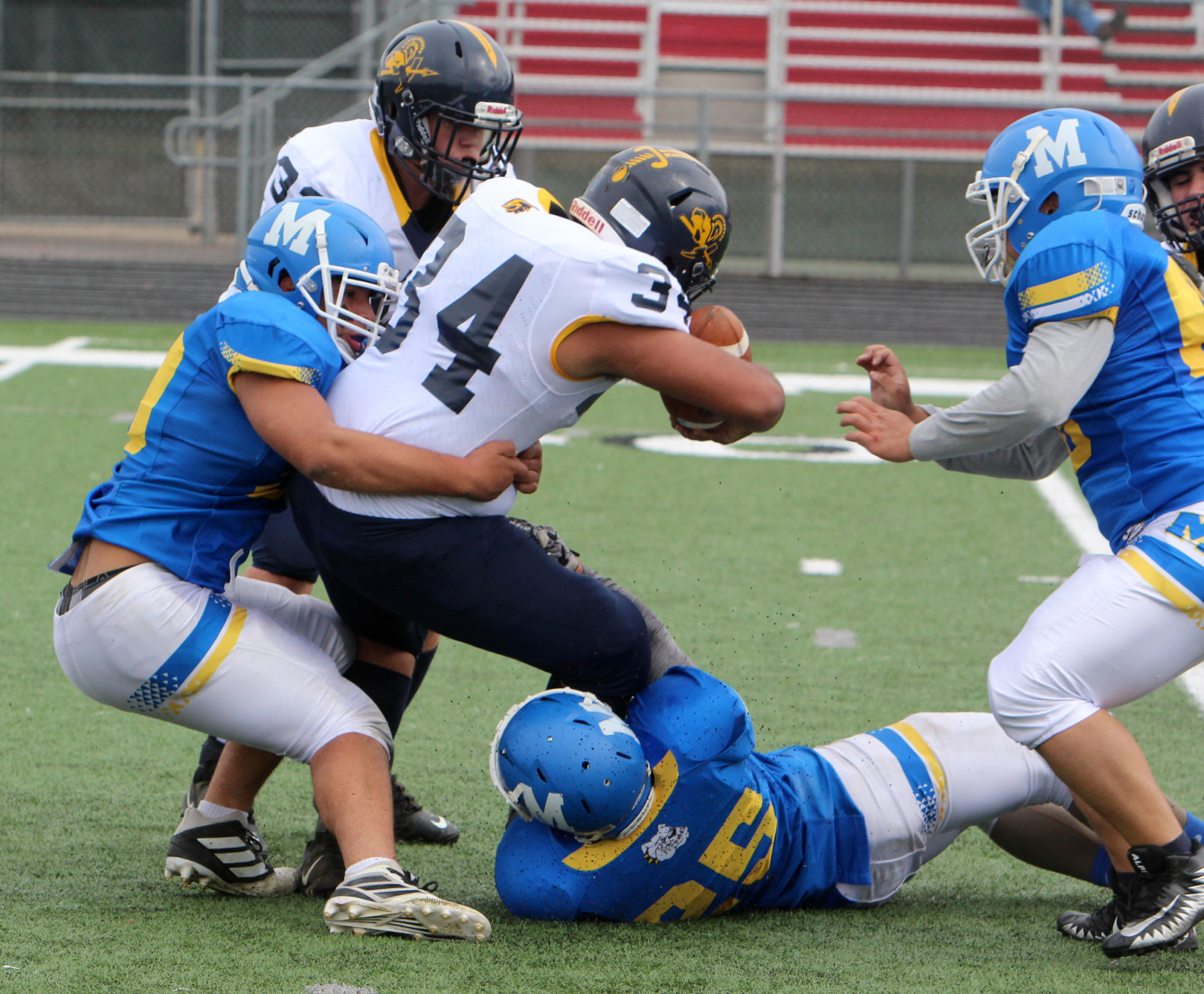 New Auburn at McDonell football 10-3-20